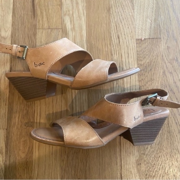 b.o.c. Angulo Tan Leather Sandals Size 7 - Picture 1 of 11